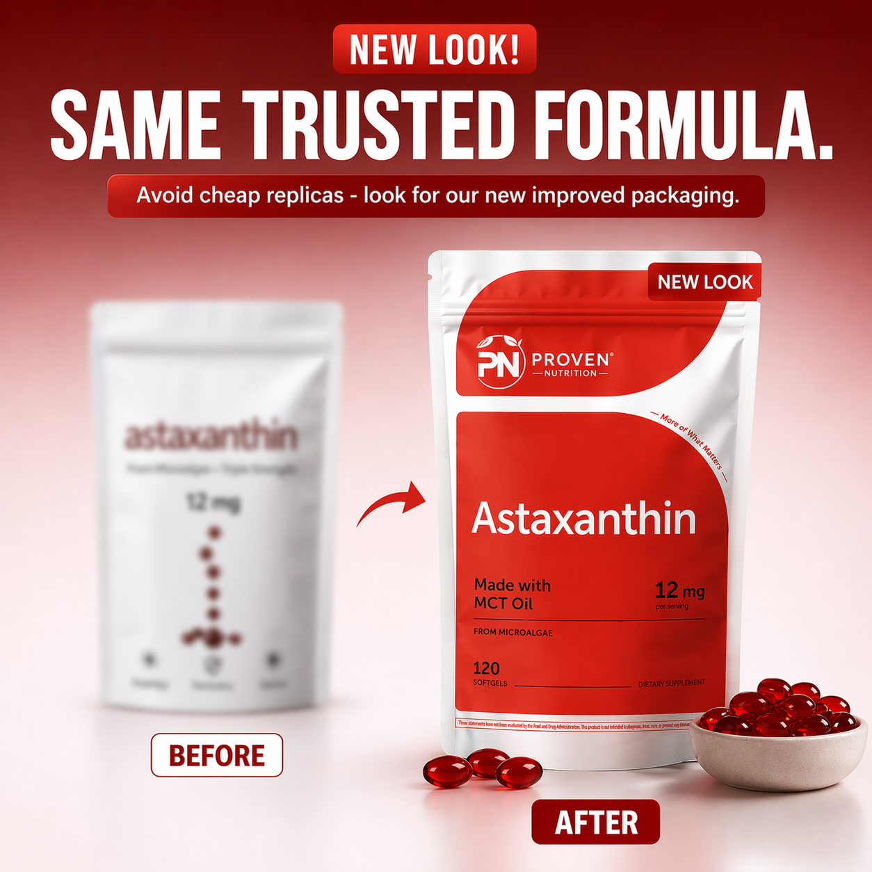 Astaxanthin Softgel Capsules - 120 SoftGels